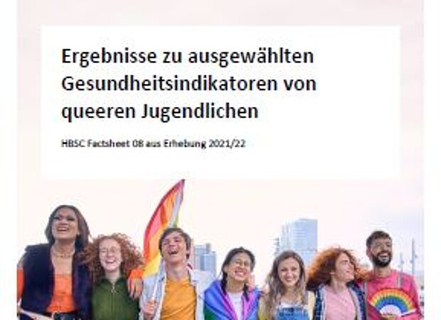 Ergebnisse zu ausgewählten Gesundheitsindikatoren von queeren Jugendlichen