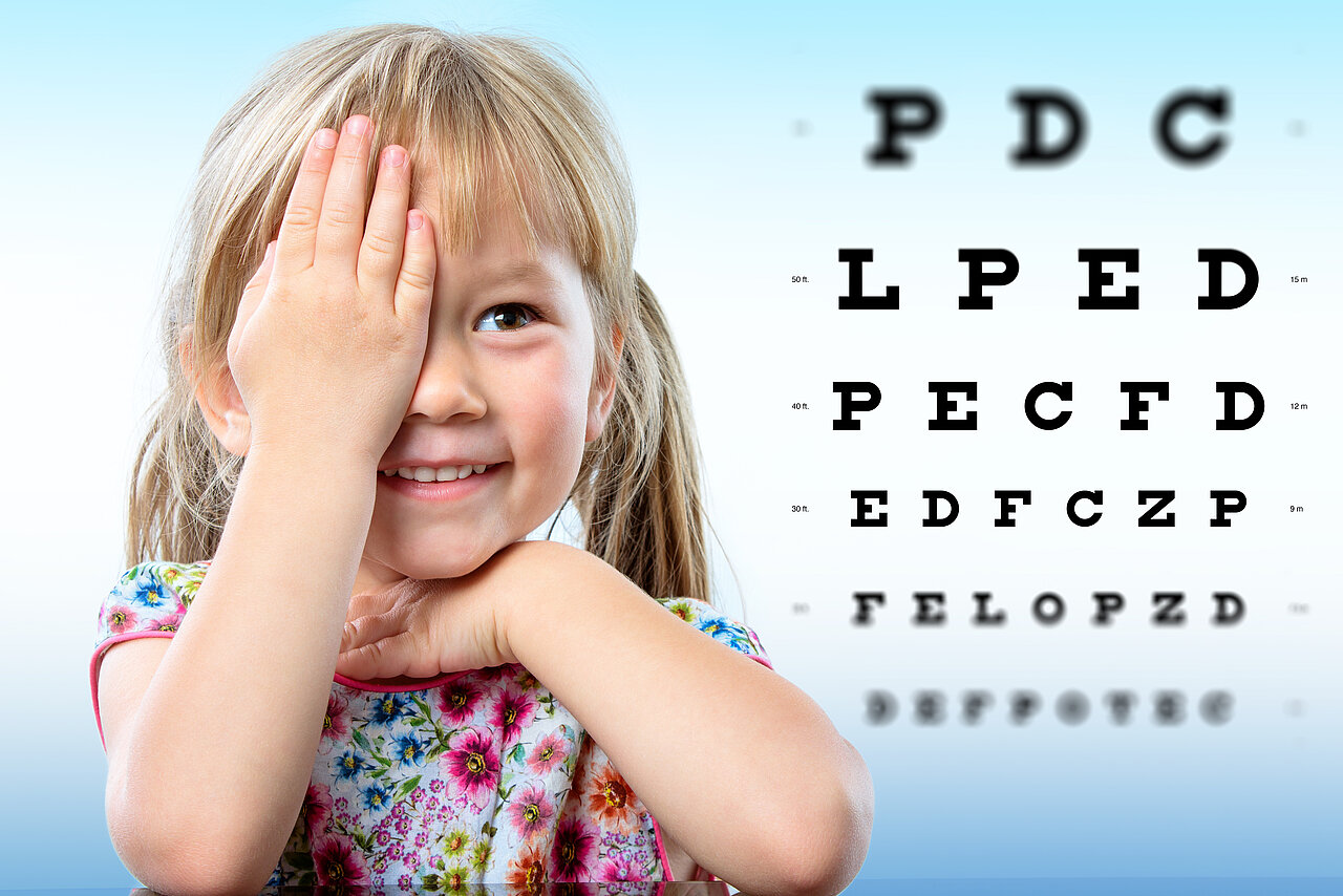 Augen und Kinder